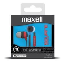Maxell Square SQ-101 Earphone Black/Blue/Red